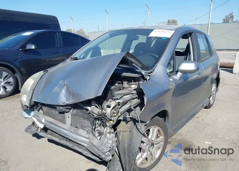 2007 Honda Fit Sport z USA, uszkodzony, nr VIN JHMGD38657S014034